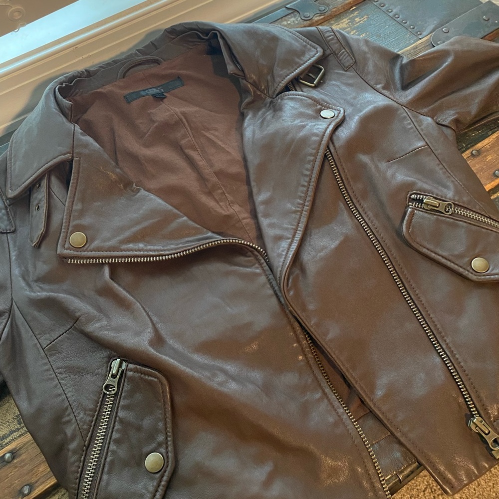 ASOS Vintage Genuine Leather Jacket Small